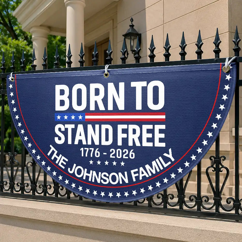 Independence Day,America 250th,Family,Gift For Sibling,Gift For Grandparents,Parents,Gift For Yourself,Proud - 250 Years Of Freedom - Personalized Non-Pleated Fan Flag