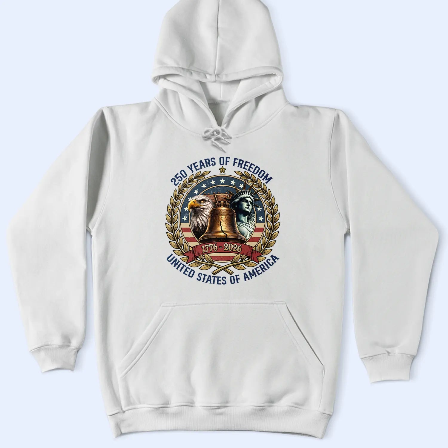 Independence Day,America 250th,Gift For Yourself,Happy,No Custom,Gift For Women,Gift For Men - 250 Years Of Freedom Liberty Bell - T Shirt
