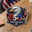 Independence Day, Gift For Yourself, Proud, Icon - 250th Anniversary Eagle USA - Personalized Acrylic Pin
