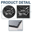 Independence Day,America 250th,Family,Gift For Yourself,Happy - 250th Anniversary US Independence Day - Personalized Slate Coaster