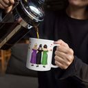 Gift For Bestie,Gift For Women,Top Market,Happy - 3D Besties Thank You For Being My Unpaid Therapist - Personalized Mug