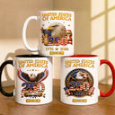 America 250th,Independence Day,Gift For Yourself,Proud,Custom Text - 3D Effect America 250th Anniversary - Personalized Mug
