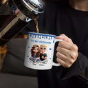 Gift For Couples,Old Couples,Gift For Women,Gift For Wife,Love,Top Market,Gift For Men,Gift For Husband - 3D Effect Couple Meeting You Marrying You - Personalized White Edge-to-Edge Mug