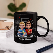 Gift For Couples,Old Couples,LGBT,Gift For Women,Gift For Men,Love,Gift For Wife,Gift For Husband,Gift For Boyfriend,Gift For Girlfriend,Top Market - 3D Effect Couple The Only One I Want To Annoy - Personalized Mug