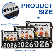 Family,Pet Lovers,Pet Mom,Pet Dad,Pet Couple,Dog Lovers,Dog Couple,Dog Mom,Dog Dad,Cat Lovers,Cat Mom,Cat Dad,Cat Couple,Happy,Single Mom,Single Dad,LGBT,Gift For Grandpa,Gift For Grandma,Gift For Grandkids - 3D Effect Family Sitting Together - Personalized Custom Shaped Wood Sign
