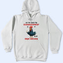 Gift For Yourself, Gift For Women, Gift For Men, Funny - 3D Effect Funny Chicken Let Me Check My Giveashitometer - Personalized T Shirt