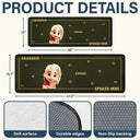 Gift For Grandma,Gift For Grandpa,Grandpa - Grandkids,Grandma - Grandkids,Gift For Women,Gift For Men,Happy,Top Market - 3D Effect Grandkids Spoiled Here - Personalized Runner Rug