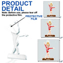 Gift For Yourself, Gift For Women, Gift For Men, Happy, Christmas - 3D Effect Gymnastic Girl - Personalized Custom Shaped Acrylic Ornament