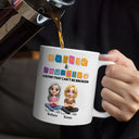 Gift For Mother,Gift For Daughter,Mom,Daughters (Adult),Love - 3D Effect Mother And Daughter Paper Cut Letters - Personalized Mug