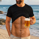 Summer, Gift For Men, Gift For Yourself, Humorous - 3D Funny Hairy Body - Personalized Full Print T Shirt