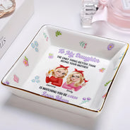 Gift For Daughter, Mom - Daughters (Adult), Happy, New Mom, Gift For Women, Top Market - 3D Inflated Printed The Only Thing Better Than Being Your Mother - Personalized Ring Dish