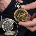 Gift For Brothers, Gift For Men, Happy, Top Market - 3D Metal Effect Once A Brother Always A Brother - Personalized Pocket Watch