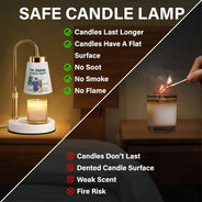 Dog Lovers, Love - A Bond That Can't Be Broken Dog Lover - Personalized Truncated Cone Candle Warmer