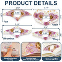 Reading,Gift For Women,Happy - A Book A Day Keeps Reality Away - Personalized Resin Flower Page Holder