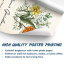 Gift For Grandma, Gift For Mother, Love, Happy - A Bunch Of Flowers For Grandma And Mom - Personalized Poster