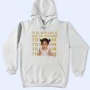 Gift For Mother,Custom Photo,Funny - Custom Photo Dear Mom Great Job We Are Awesome Thank You Vintage - Personalized T Shirt