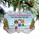 Co-Workers Are Like Christmas Lights - Christmas Gift For Colleagues And Best Friends - Personalized Custom Wooden Ornament