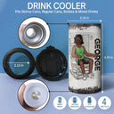 Legend Husband Daddy Grandpa - Birthday Gift For Father, Family - Personalized Custom 4 In 1 Can Cooler Tumbler