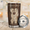 I Choose You - Anniversary Gift For Couples - Personalized Tumbler