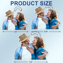 Custom Photo Couple Family - Gift For Couples - Personalized Acrylic Car Hanger