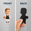 Custom Photo Funny Kid Dream Jobs - Gift For Children, Grandkids - Personalized Magnet