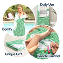 Grandkids, Kids Names For Grandma, Mom - Personalized Beach Towel