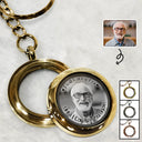 Custom Photo I Will Carry You Family Memorial - Personalized Keepsake Keychain