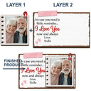 Gift For Couples - Custom Photo Couple In Case You Need A Little Reminder - Personalized Custom Shaped Car Visor Clip