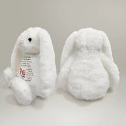 Gift For Mother, Gift For Daughter, Mom - Daughters (Adult), Happy - A Hug From Mom 3D Effect - Personalized Soft Toy Bunny