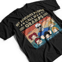 My Favorite People Call Me Grandpa Cartoon Art - Funny Gift For Grandfather, Grandpa, Dad, Father - Personalized T Shirt