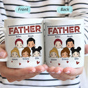 Nana Papa Mommy Daddy - Funny Gift For Dad, Mom, Grandma, Grandpa - Personalized Mug