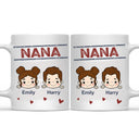 Nana Papa Mommy Daddy - Funny Gift For Dad, Mom, Grandma, Grandpa - Personalized Mug