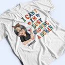 I Can't I'm Busy Growing A Human - Pregnancy Announcement, Funny Gift For Mom, Mother, Pregnant Mom - Personalized T Shirt
