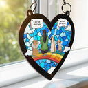 I Miss You I Know - Personalized Window Hanging Suncatcher Ornament