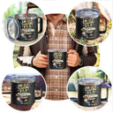 In My Camping Era - Personalized 14oz Stainless Steel Tumbler With Handle