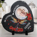 Custom Photo I'm Always With You Memorial Heart - Personalized Heart Memorial Garden Stone