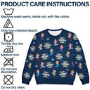 Custom Photo Best Mom Ever Funny Kids Christmas - Personalized Unisex Ugly Sweater