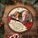 Memorial, Family - Custom Photo Memorial I'm Always With You - Personalized 2-Layered Wooden Ornament