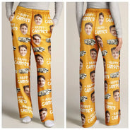 Camping, Campsite - Custom Photo Happy Camper Camping - Personalized Pajama Pants