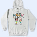 Gift For Grandma,Gift For Mother,Happy,Gift For Wife - Custom Photo Living That Grandma Life Funny Cartoon - Personalized T Shirt