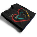 Gift For Grandma,Love,Gift For Mother,Gift For Wife - Mom Grandma Sweethearts Retro - Personalized T Shirt