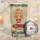 I'm Not Sugar Spice And Everything Nice - Yoga Gift - Personalized Custom Tumbler