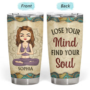 I'm Not Sugar Spice And Everything Nice - Yoga Gift - Personalized Custom Tumbler