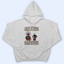 Never Dreamed I'd Grow Up To Be A Super Grandson Of A Freaking Awesome Grandma - Personalized Custom T Shirt