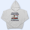 Pontoon Captain Like A Regular Captain Only More Drunker - Personalized Custom T Shirt