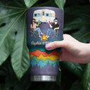 Camping Partners For Life Husband Wife Family Mountain - Couple Gift - Personalized Custom 30 Oz Tumbler