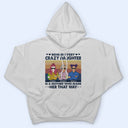 Behind Every Crazy Daughter Is A Mother Who Made Her That Way Parents Retro - Gift For Mom And Daughter - Personalized Custom T Shirt