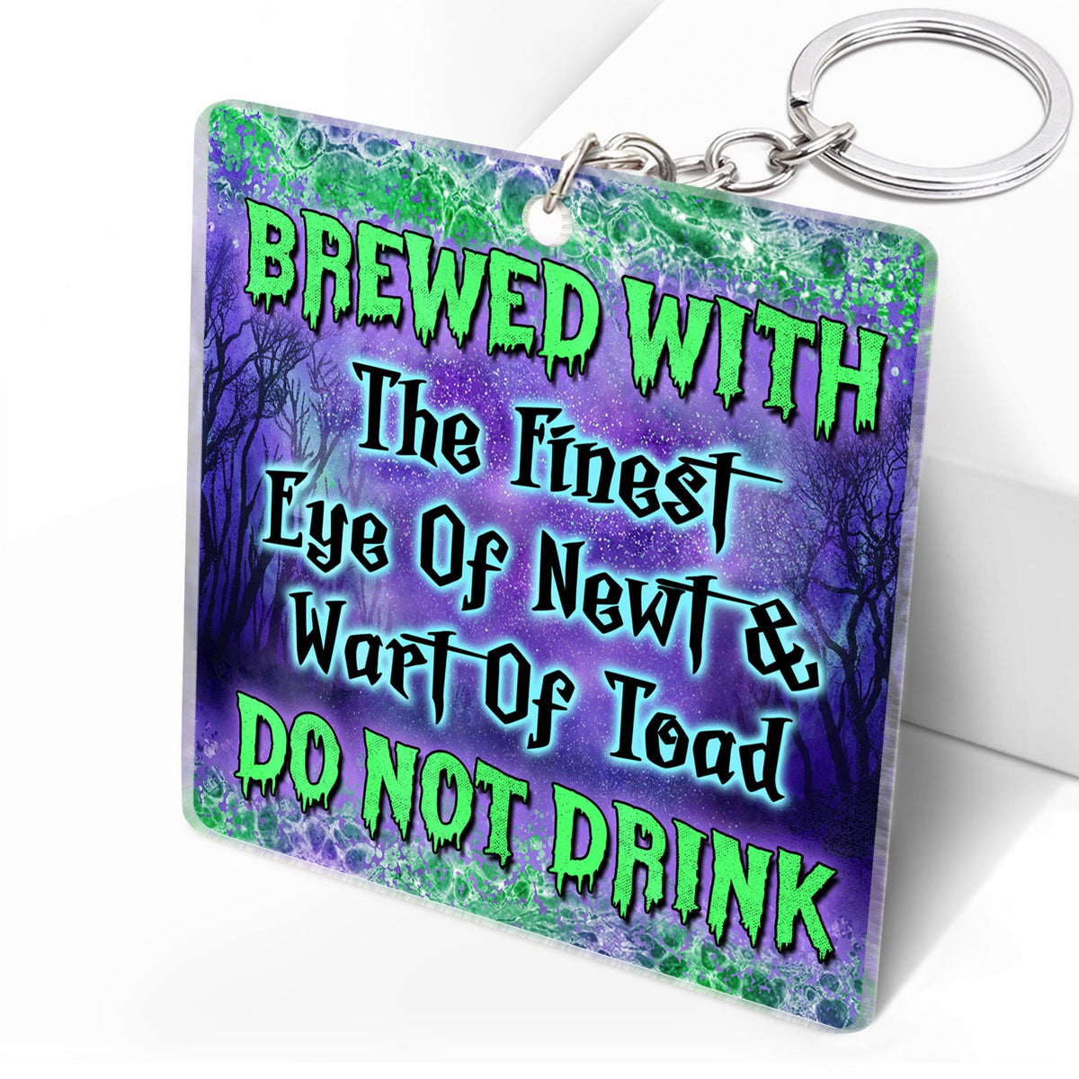 We're Not Sugar And Spice And Everything Nice Witch Best Friends - Bestie BFF Gift - Personalized Acrylic Keychain