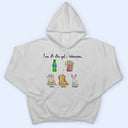 I'm A Simple Woman Funny Cartoon Cat - Gift For Cat Lovers - Personalized T Shirt