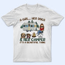 It's A Beautiful Thing - Camping Gift For Dog Lovers, Cat Lovers - Personalized T Shirt